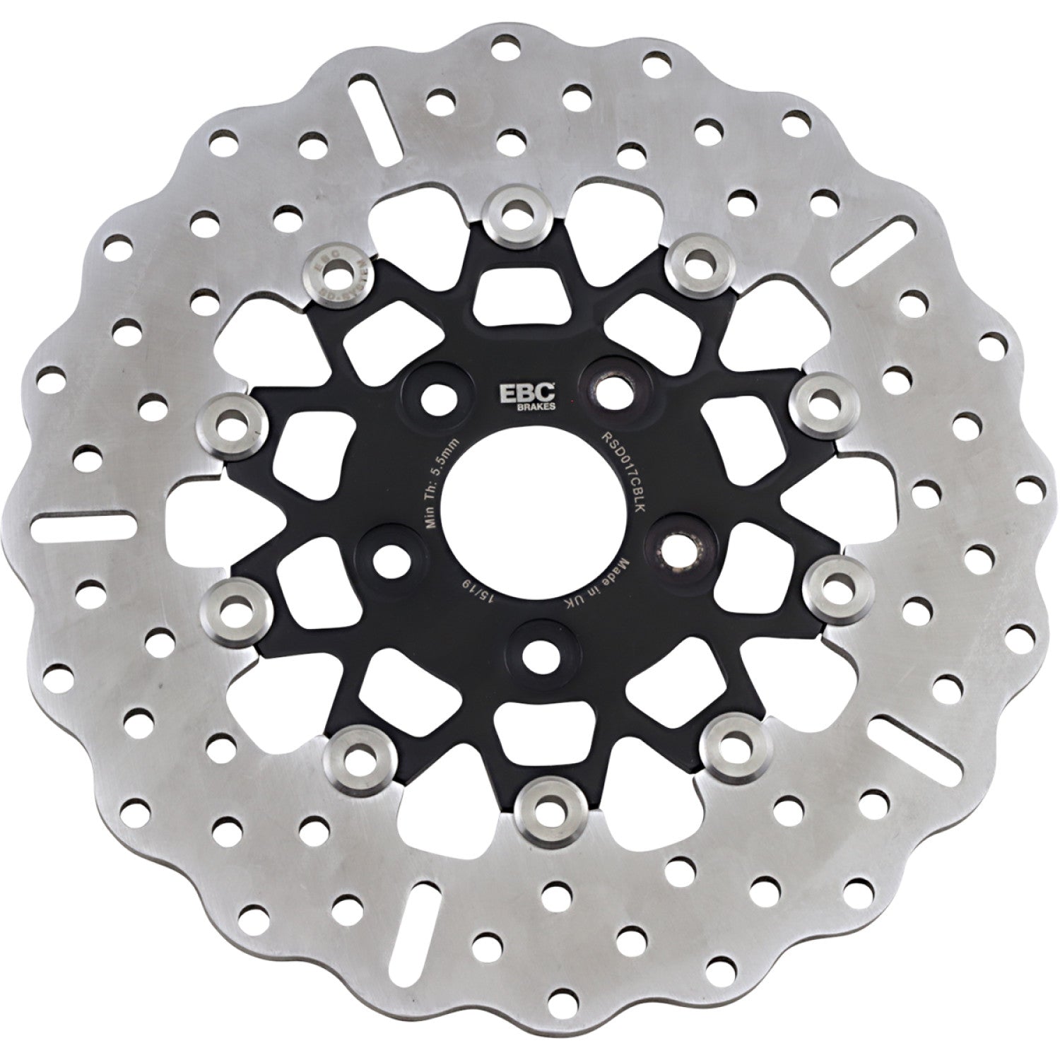EBC Brake Rotor - Black RSD017CBLK | Brake Rotors   Street