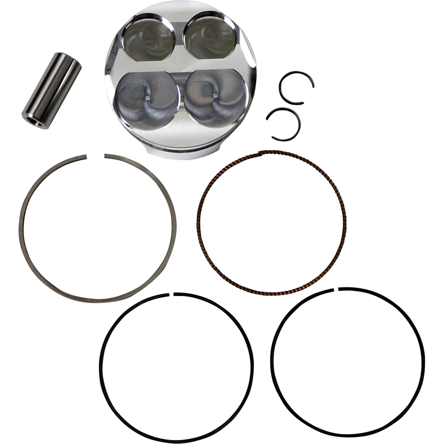 JE Pistons Piston Kit - 13.5:1 - Yamaha 323556 | JE Pistons | Piston & Ring Kits