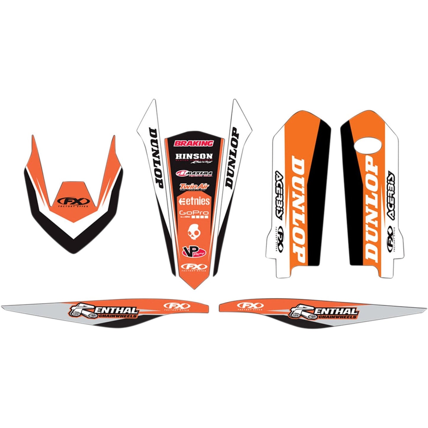 FACTORY EFFEX Trim Kit Graphic - KTM 17-50512