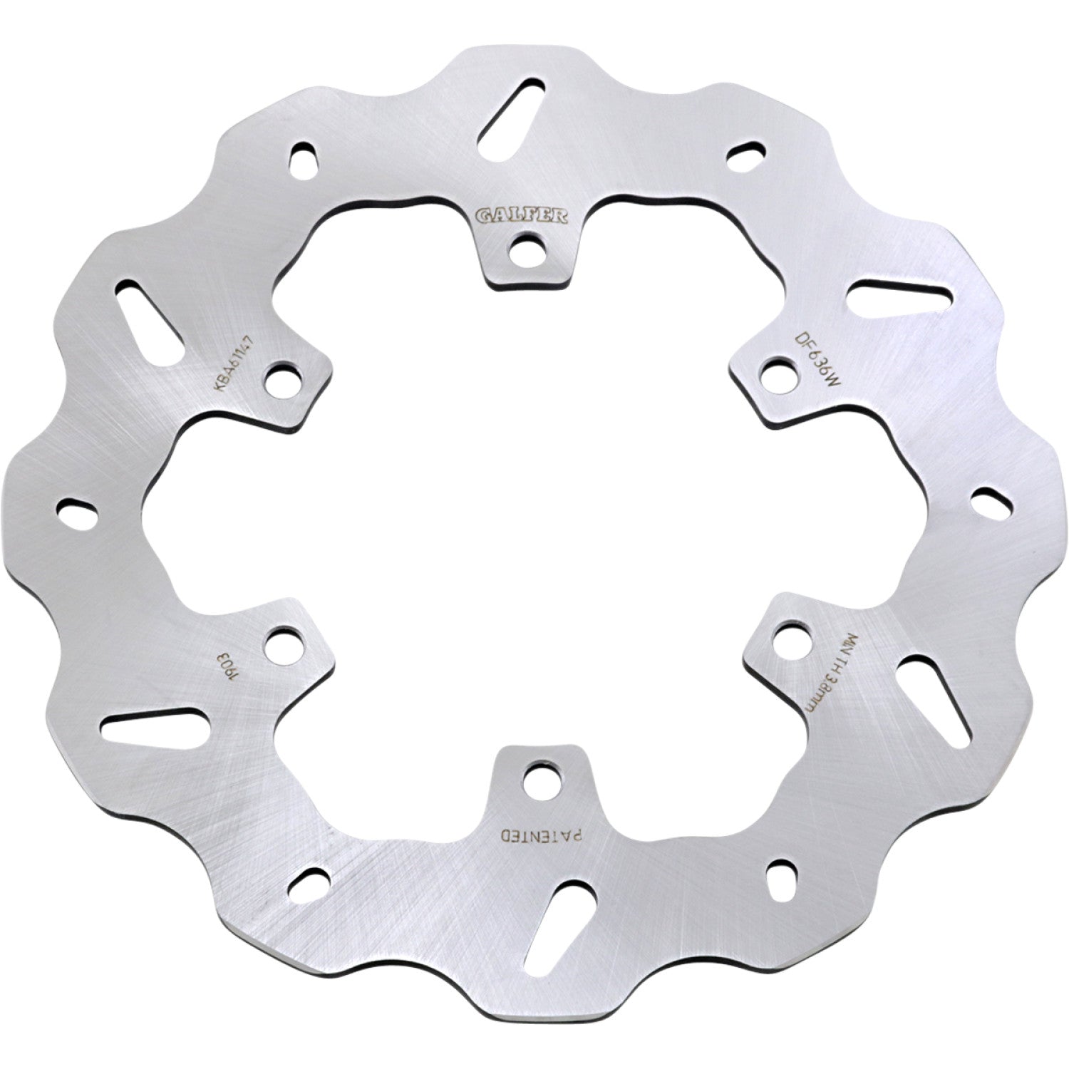 Galfer Rear Rotor DF636W | Brake Rotors   Street