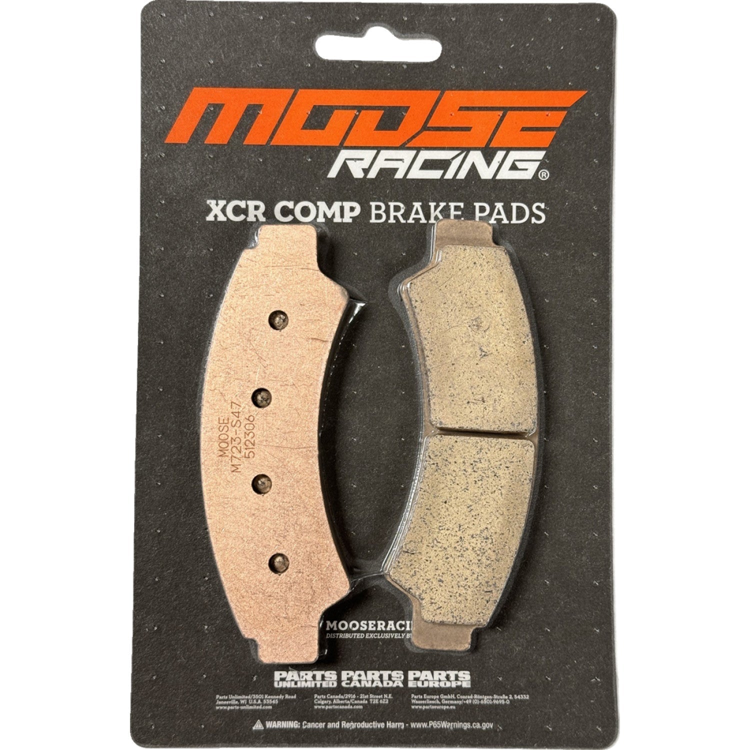 Moose Offroad Brake Pad - Front - Segway M723-S47 | Brake Pads Sintered Metal