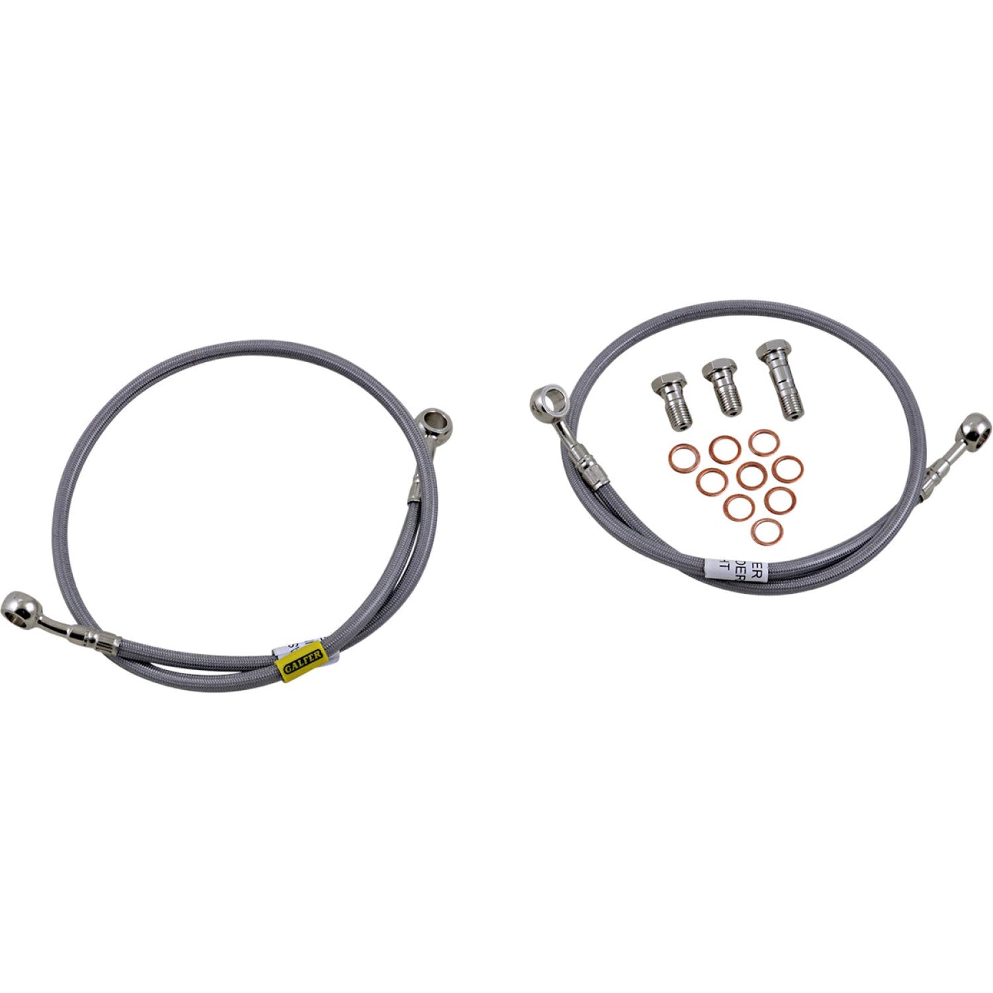 Galfer Brake Line - Stainless Steel FK003D366-2 | Brake Lines Hoses Stainless Steel