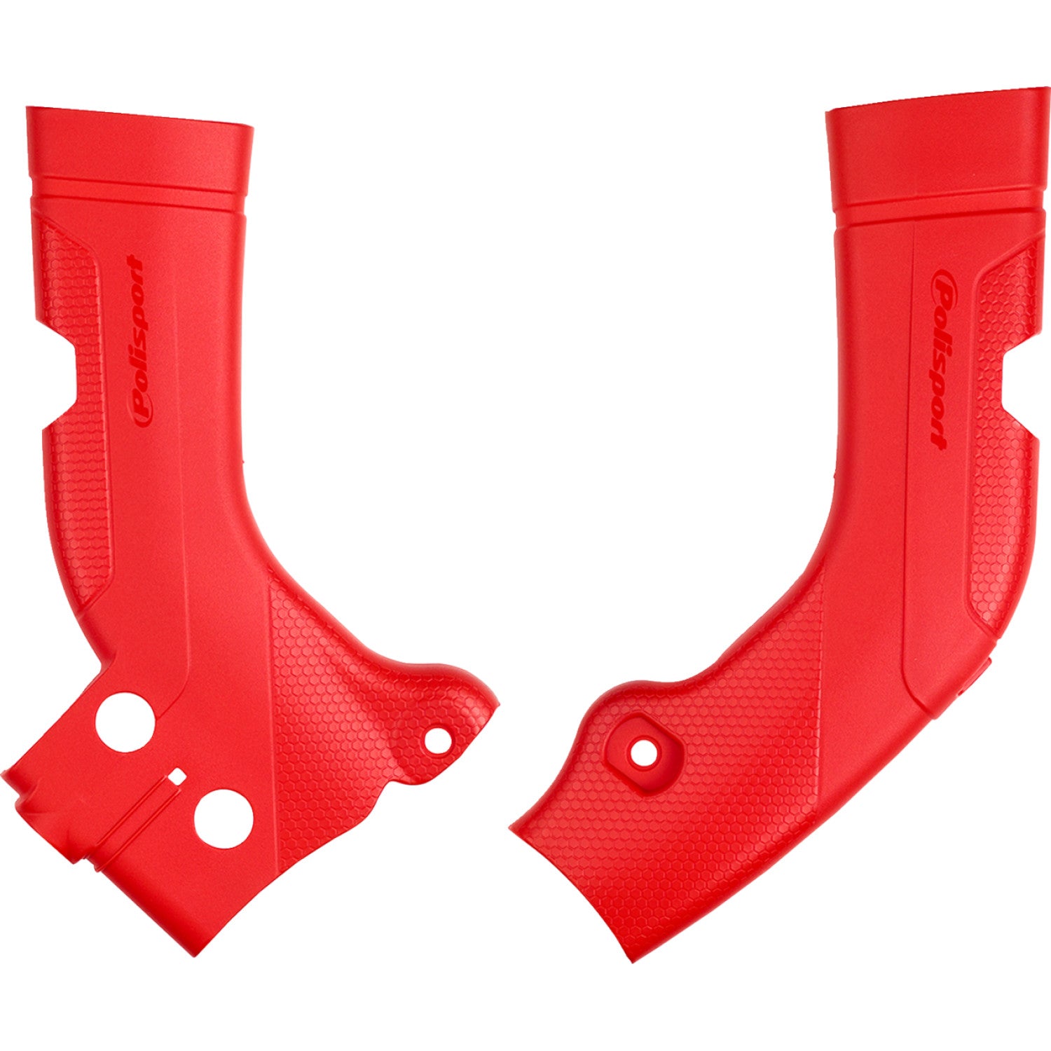 POLISPORT Frame Guards - Red - CRF 450R/450RX 8472600002 by Polisport