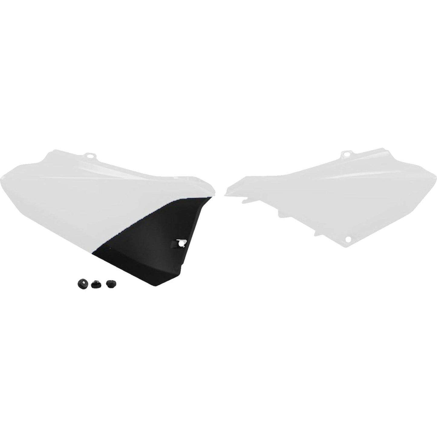 POLISPORT Side Panels - White - YZ 85 8477900002 by Polisport