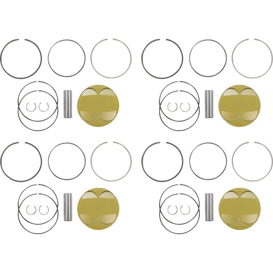 JE Pistons Ultra Series Piston Kit - Hayabusa 379443 | JE Pistons | Piston & Ring Kits