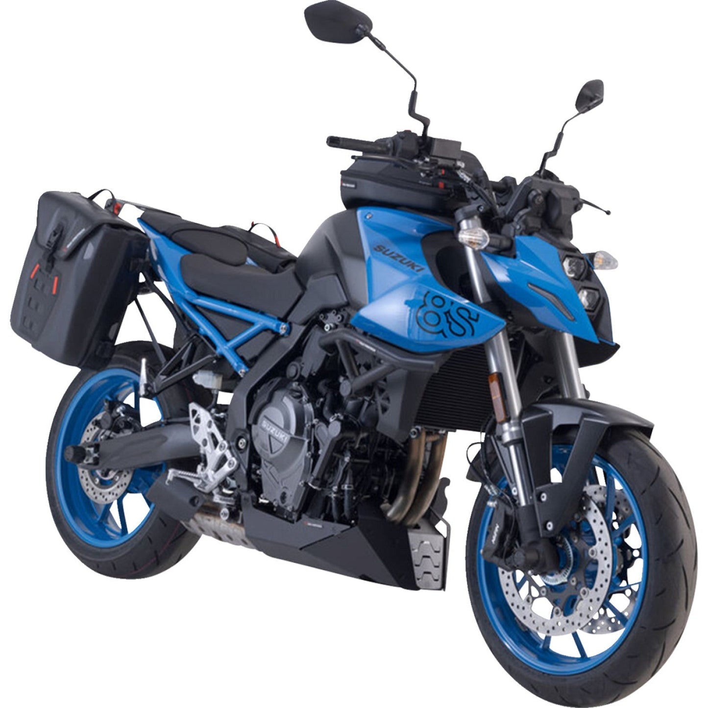 SW-Motech SysBag Side Bag System - Black - Suzuki GSX-8S '23-'24 BC.SYS.05.846.31000B | Luggage Group
