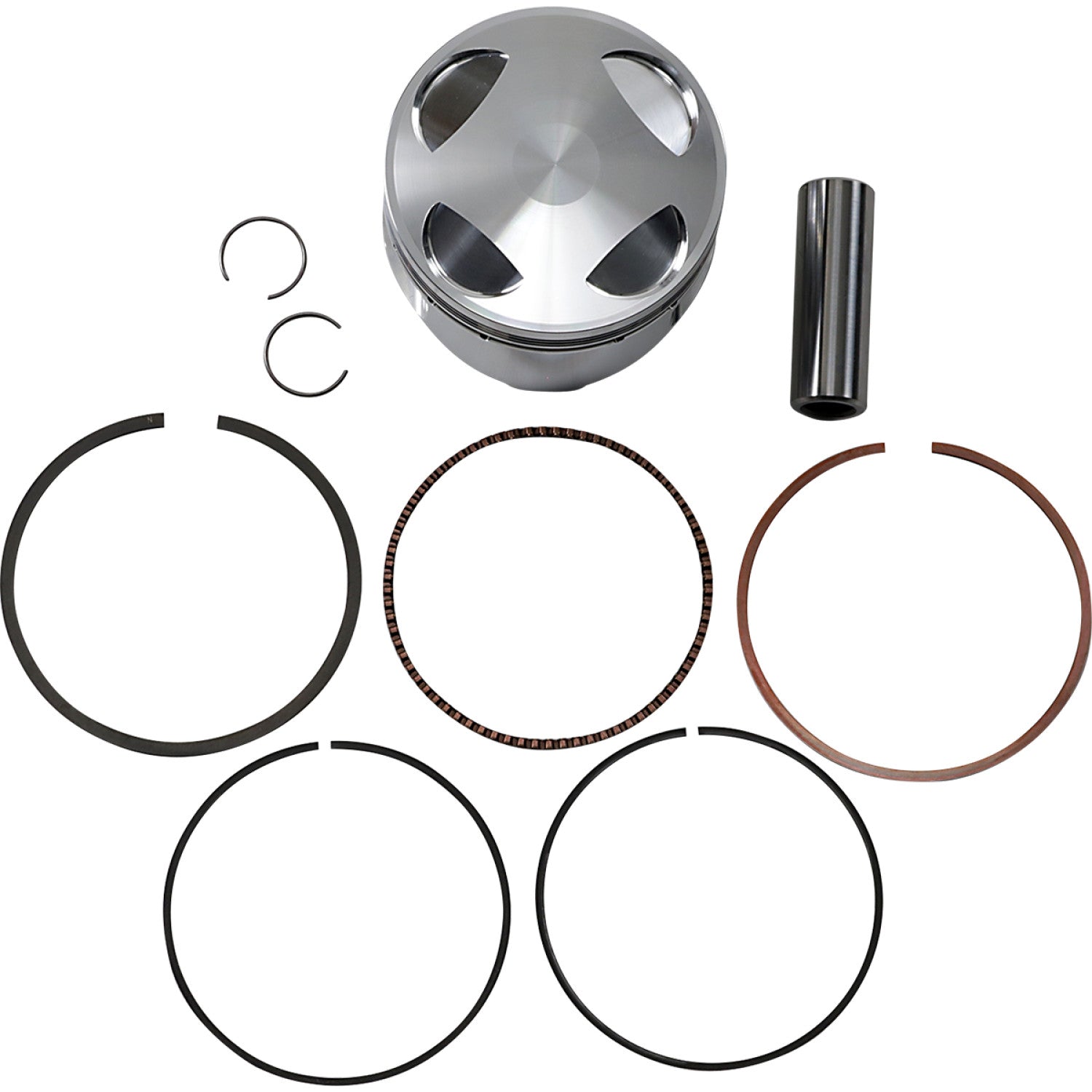 JE Pistons Piston Kit - 12.0:1 - Honda 199656 | JE Pistons | Piston & Ring Kits