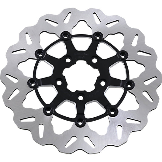 Galfer Front Wave? Rotor - Black Carrier DF680CW-C | Brake Rotors   Street