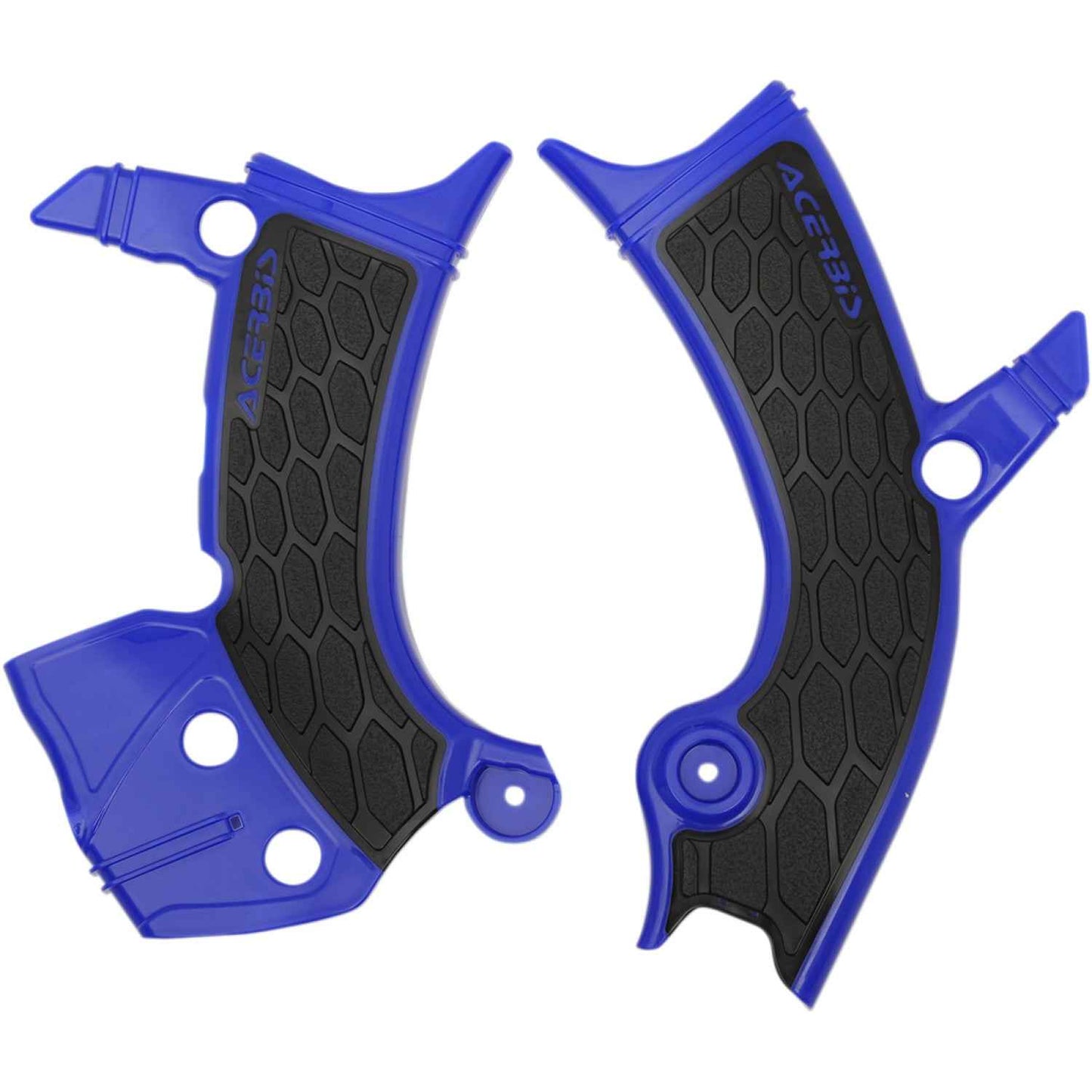 ACERBIS X-Grip Frame Guards - Blue/Black - Yamaha 2689411034