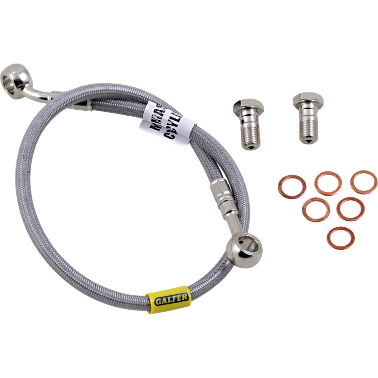Galfer Brake Line - Stainless Steel FK003D647R | Brake Lines Hoses Stainless Steel