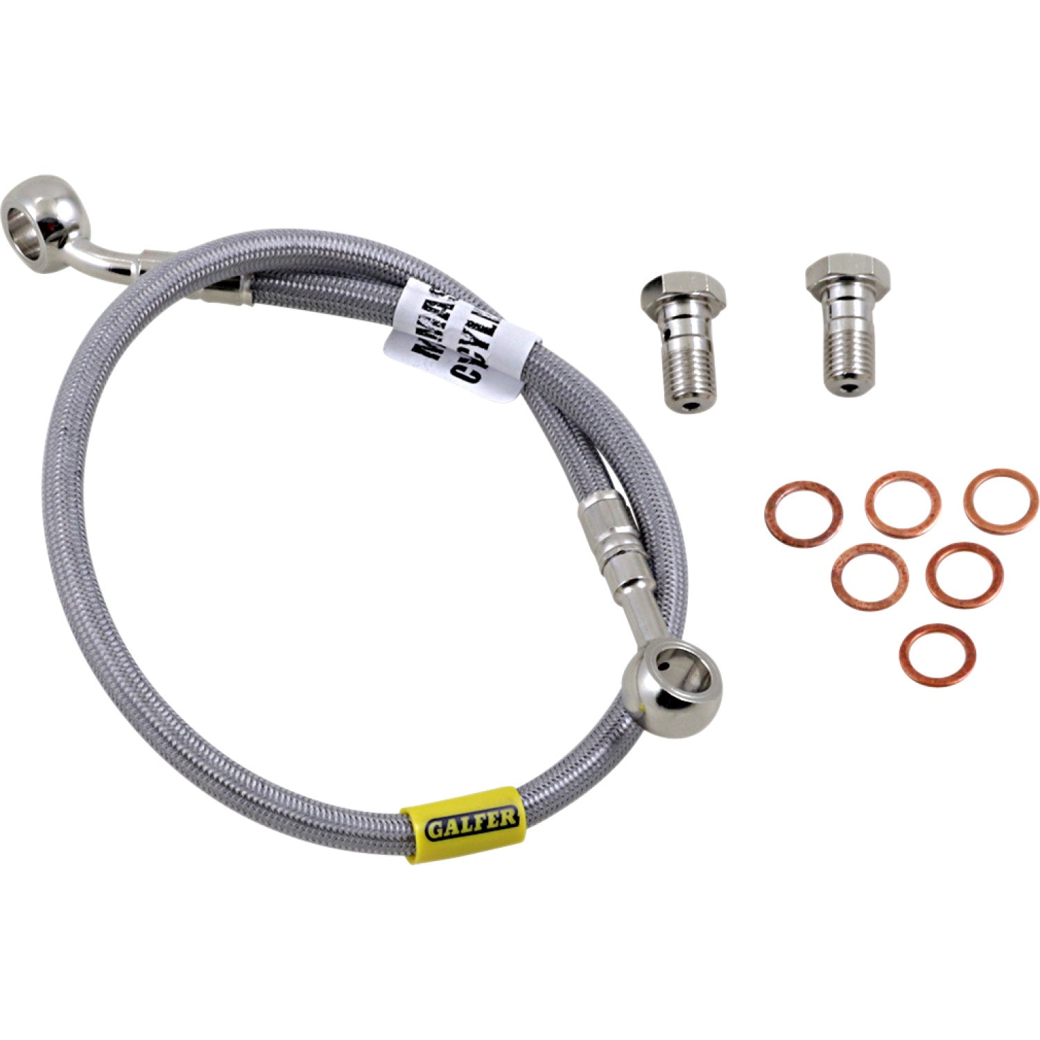 Galfer Brake Line - Stainless Steel FK003D647R | Brake Lines Hoses Stainless Steel