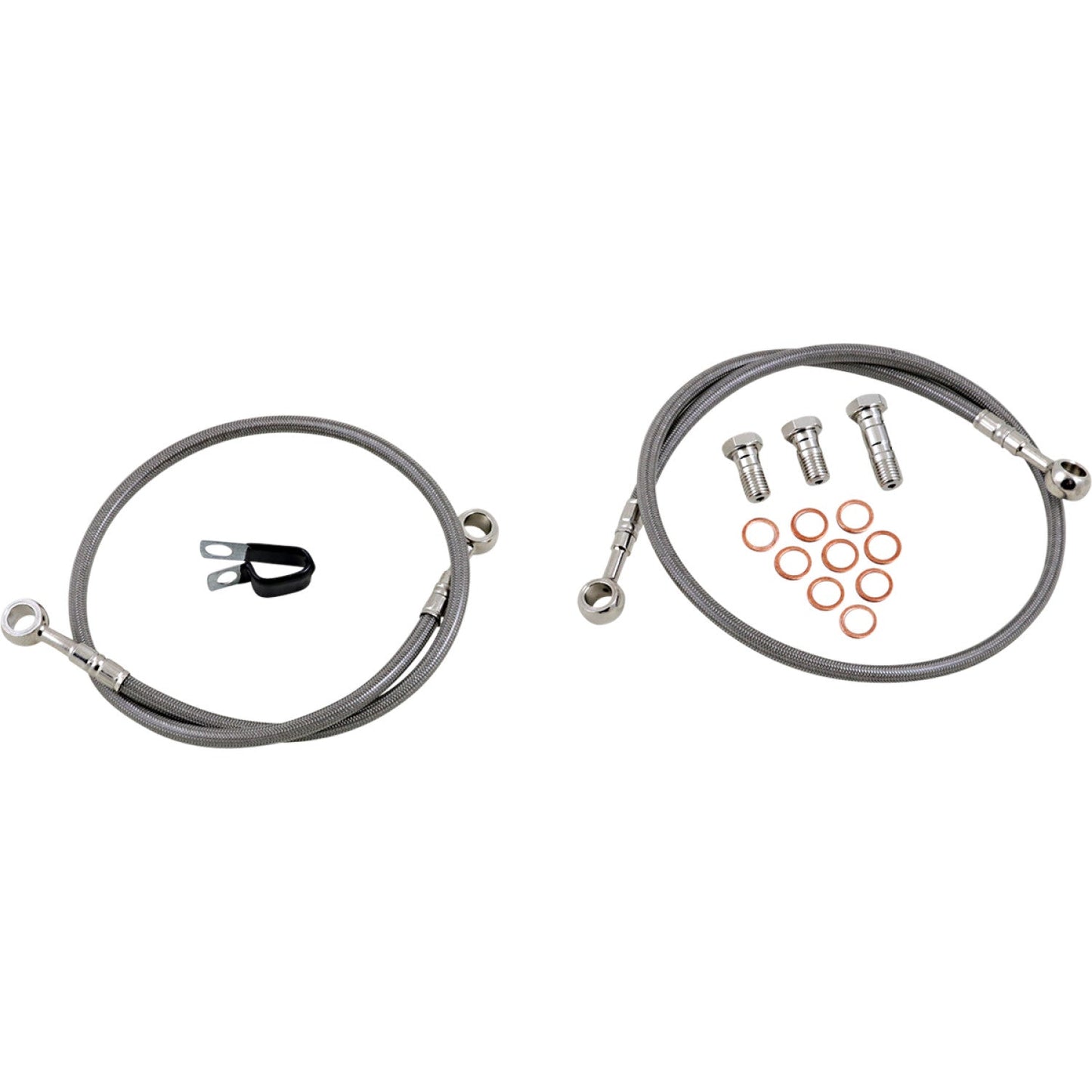 Galfer Brake Line - Stainless Steel FK003D373-2 | Brake Lines Hoses Stainless Steel