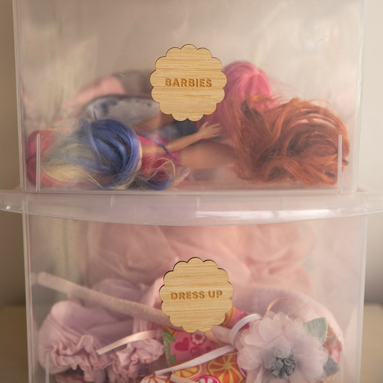 Toy Box Organisation Labels - Set of 6