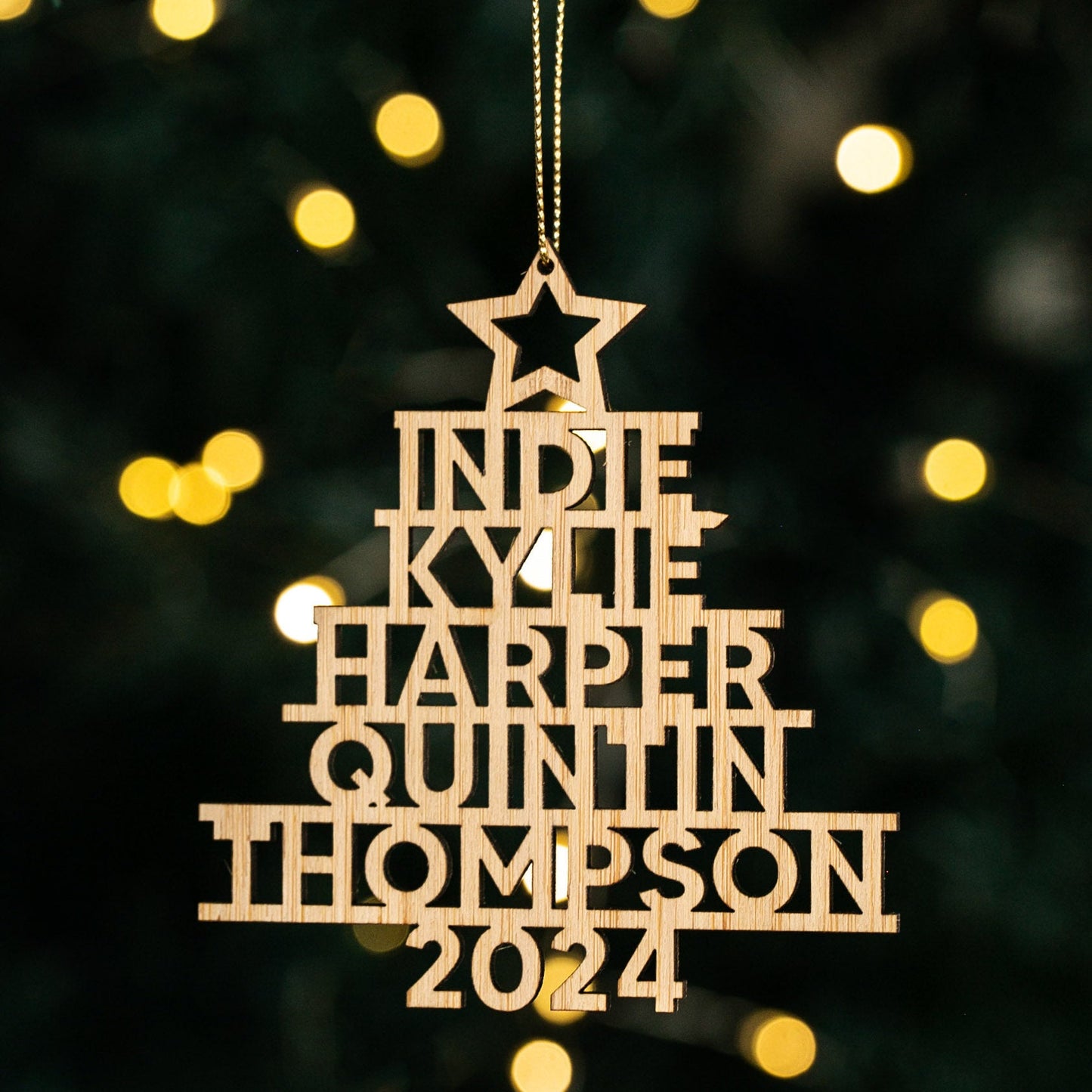 Whānau Christmas Tree Bauble