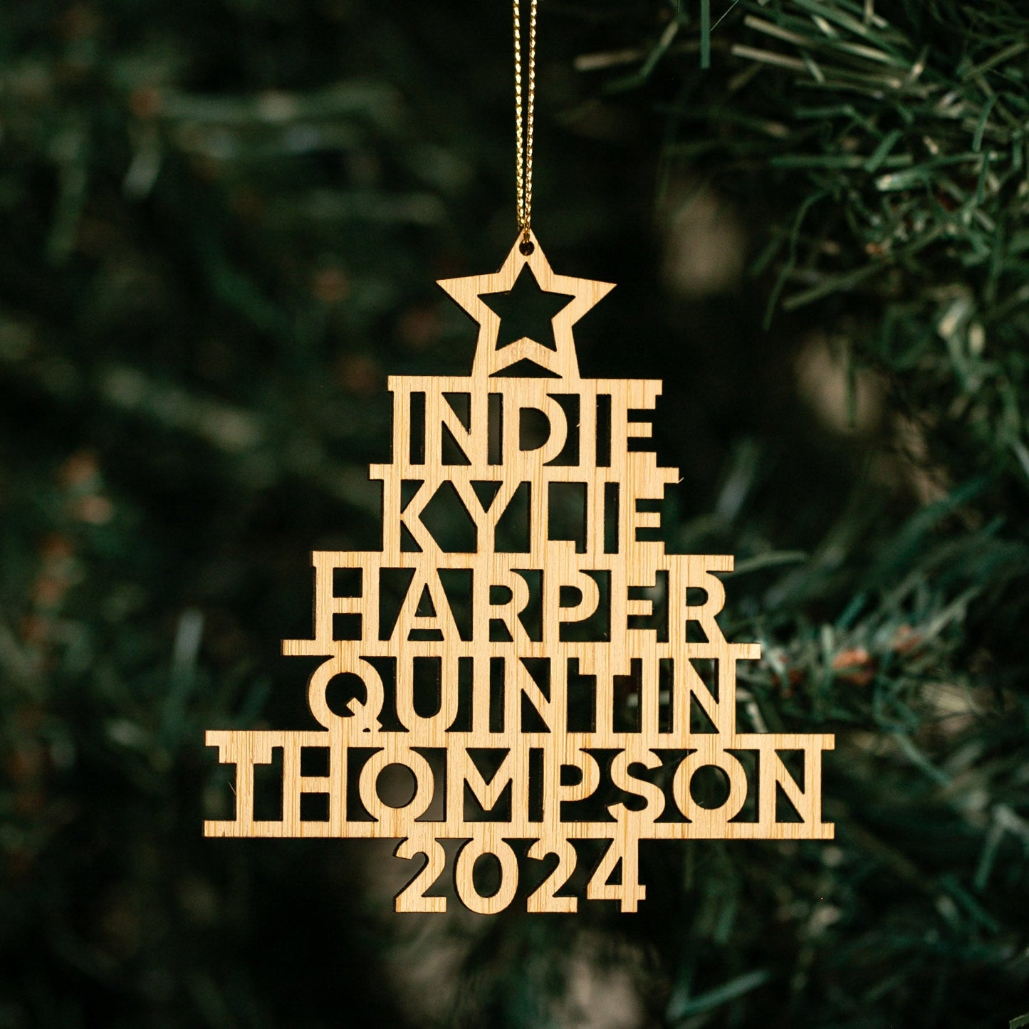 Whānau Christmas Tree Bauble