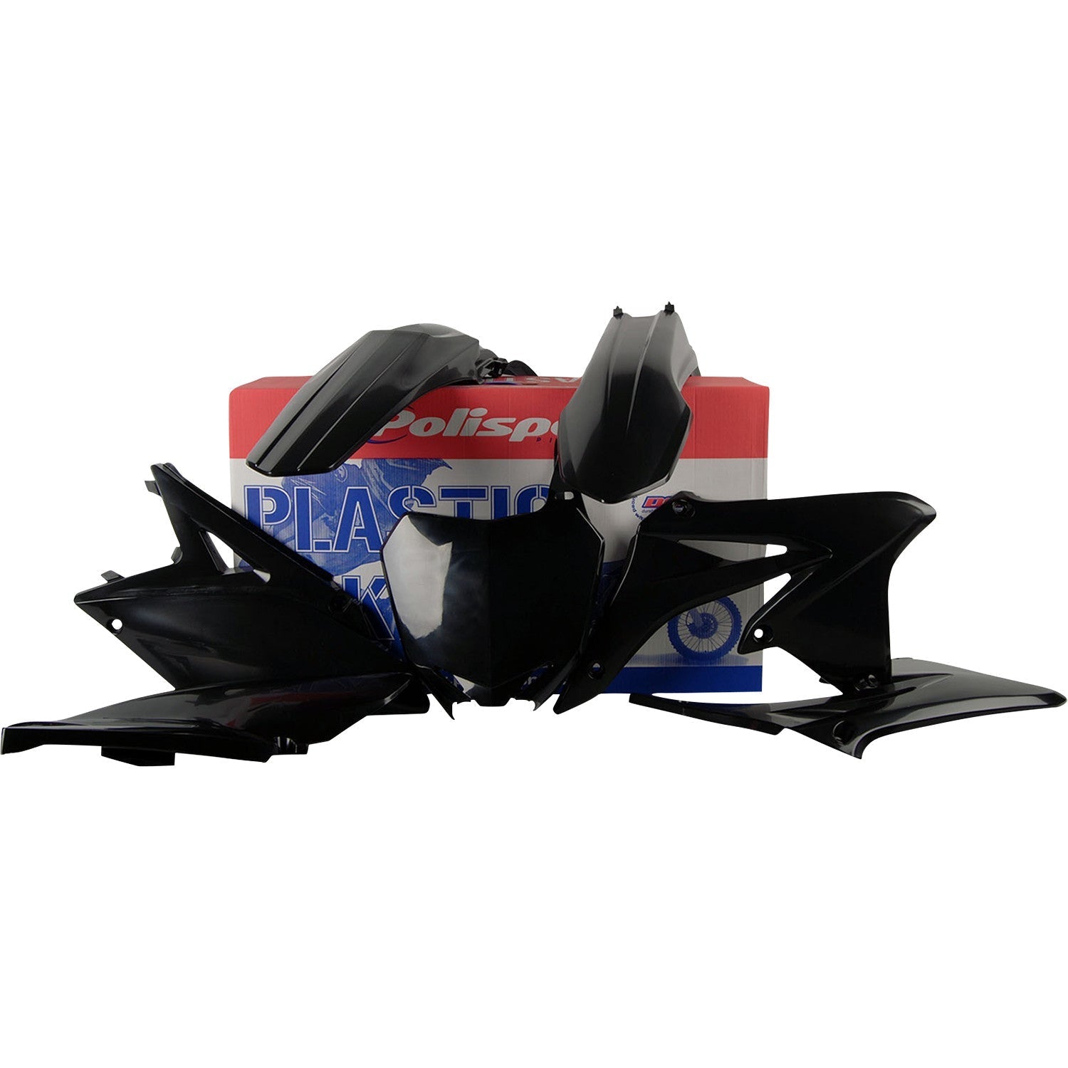 POLISPORT Body Kit - Black - RM-Z 250 90254 by Polisport