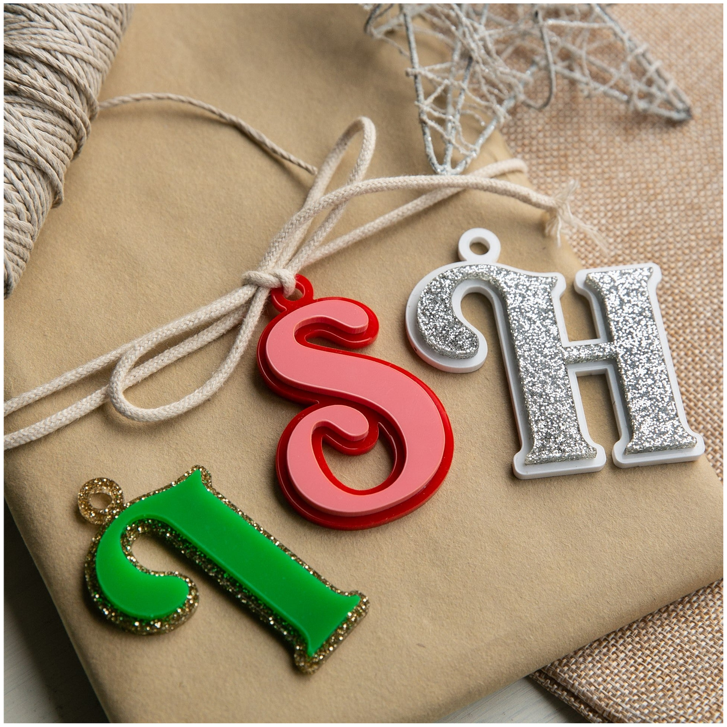 Personalised Deluxe Letter Gift Tags