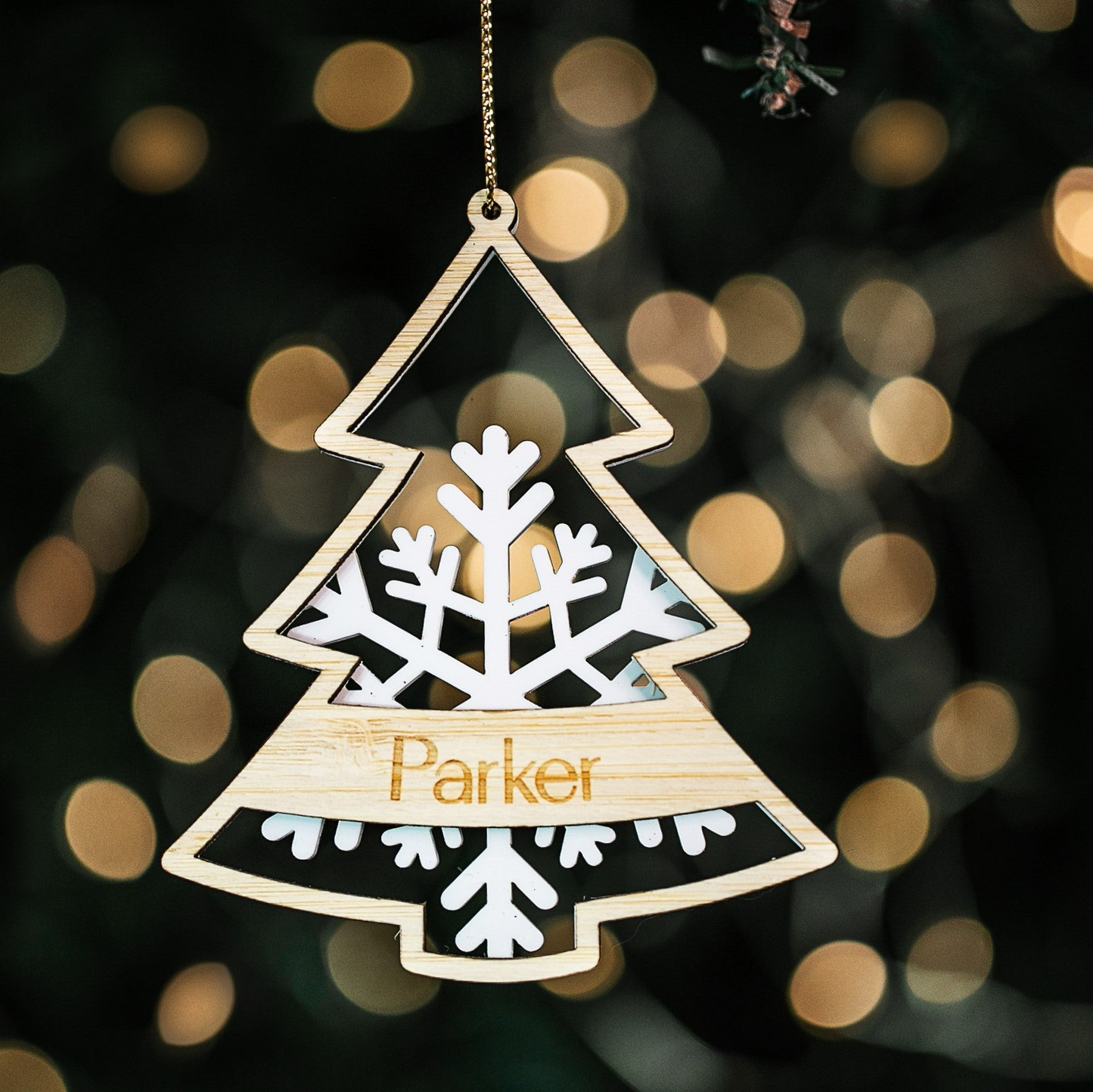 Frosted Forest Christmas Bauble