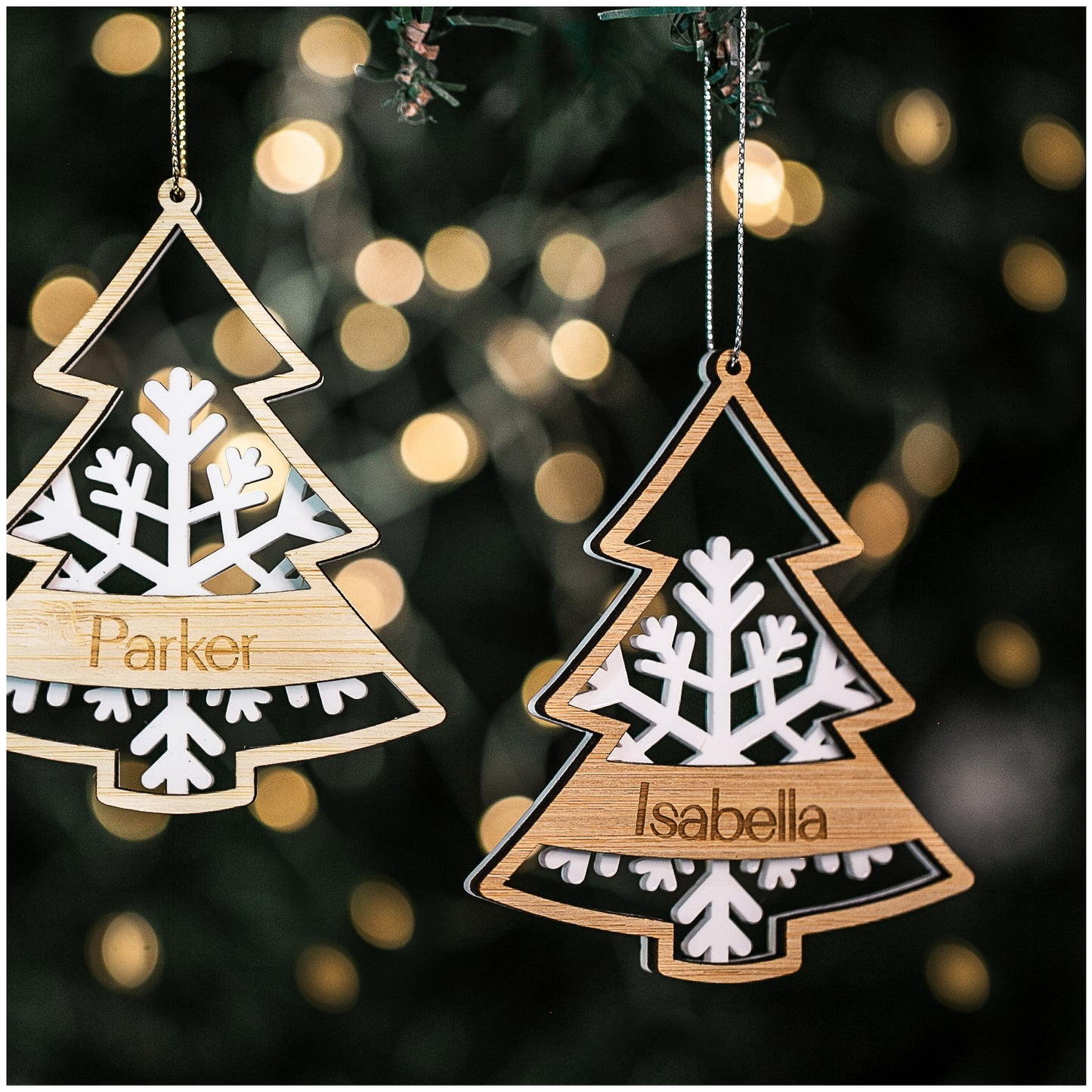 Frosted Forest Christmas Bauble