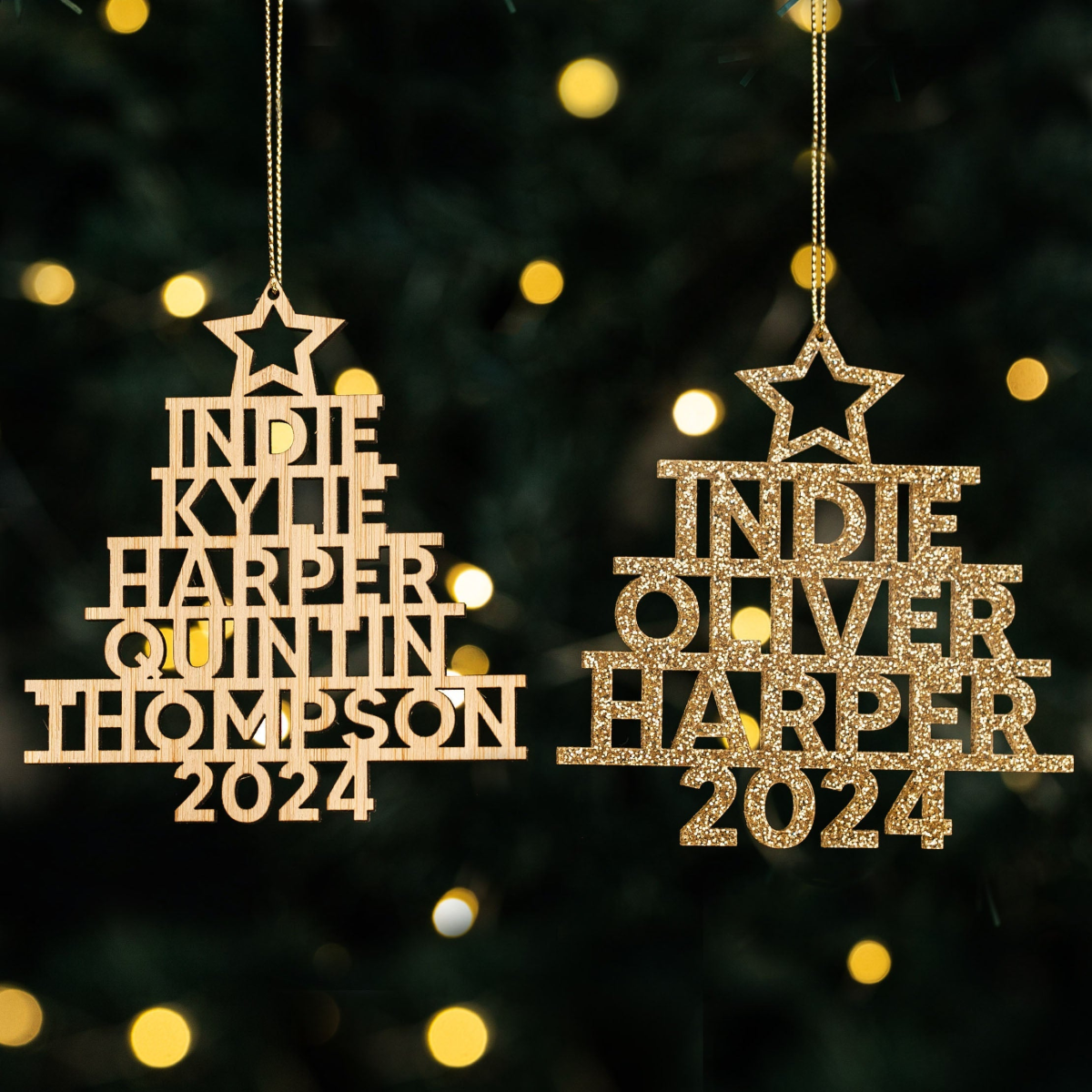 Whānau Christmas Tree Bauble